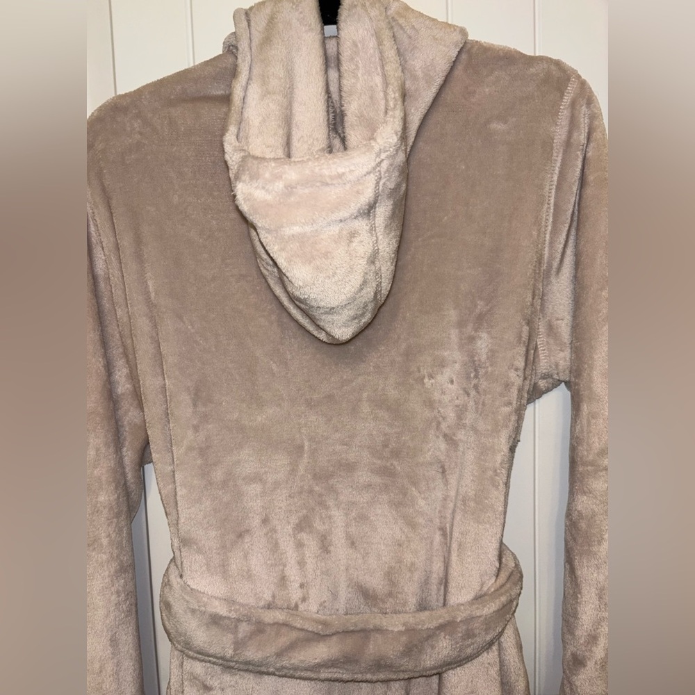 Ugg Miranda Hooded Ivory Cream Robe Size Large - Picture 8 of 9